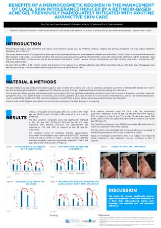 Benefits of a dermocosmetic regimen in the management of local skin ...